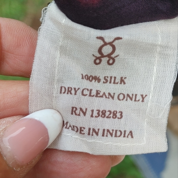 Figue 100% silk tent dress size small - Picture 8 of 12